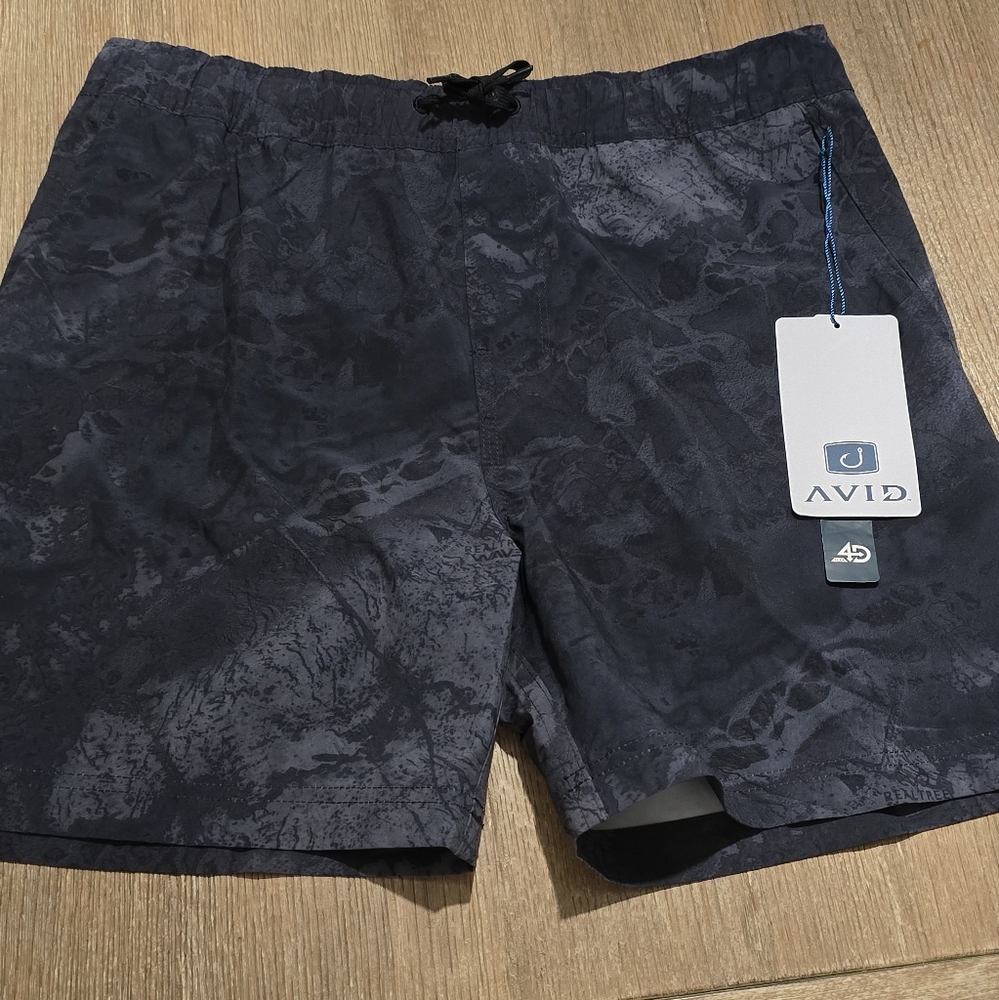Avid Fishing Volley Boadshorts‎ Men's Boardshorts Boating sz L Performance